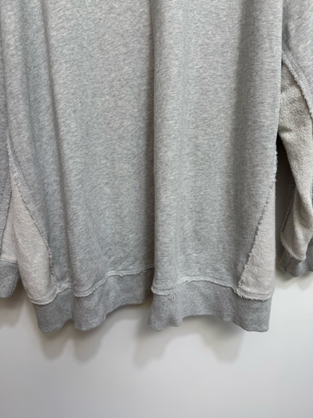 Aerie Vacay Everyday V-Neck Sweatshirt Women’s XXL Oversized Loungewear Travel - Picture 9 of 12
